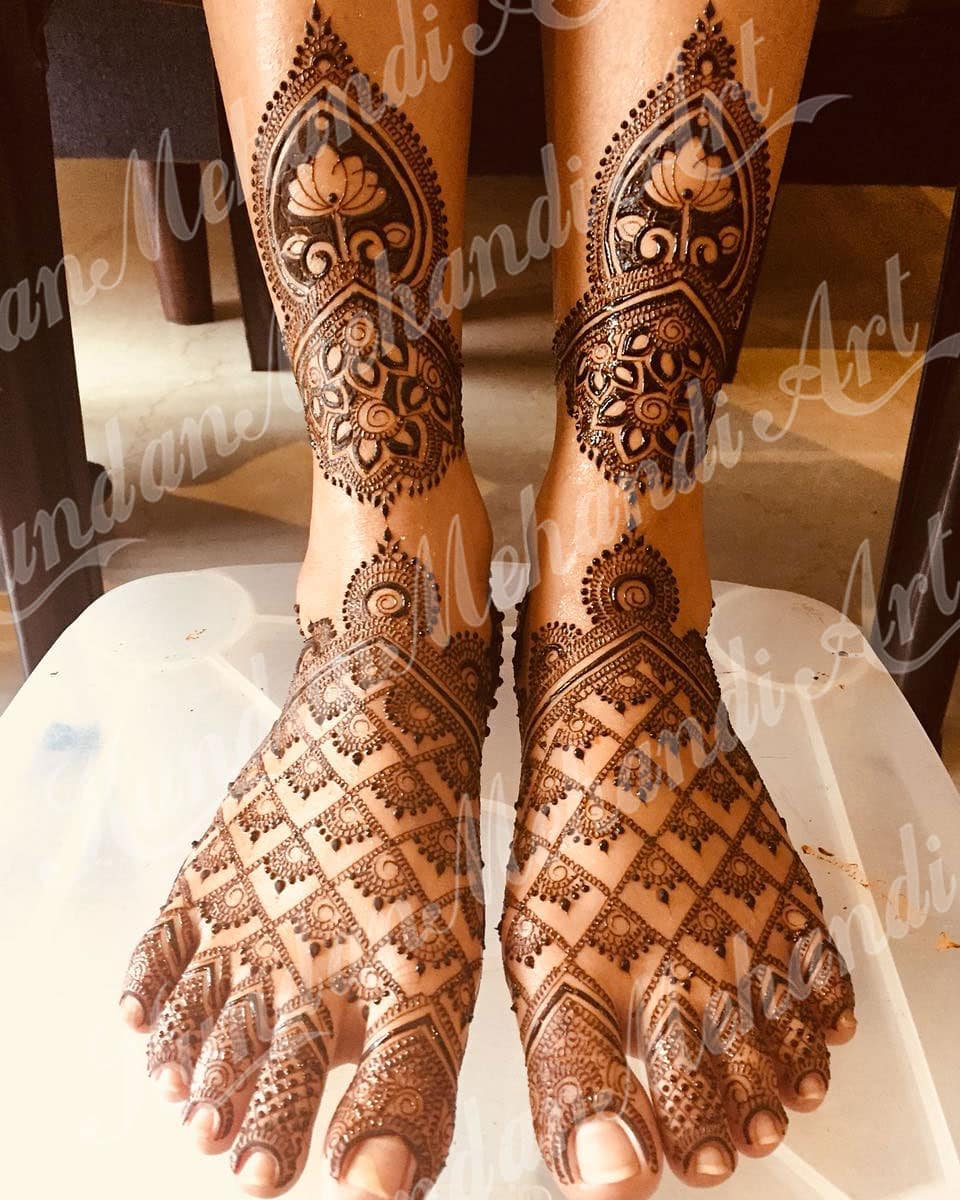 Bridal Foot Mehndi Bridal Foot Mehndi