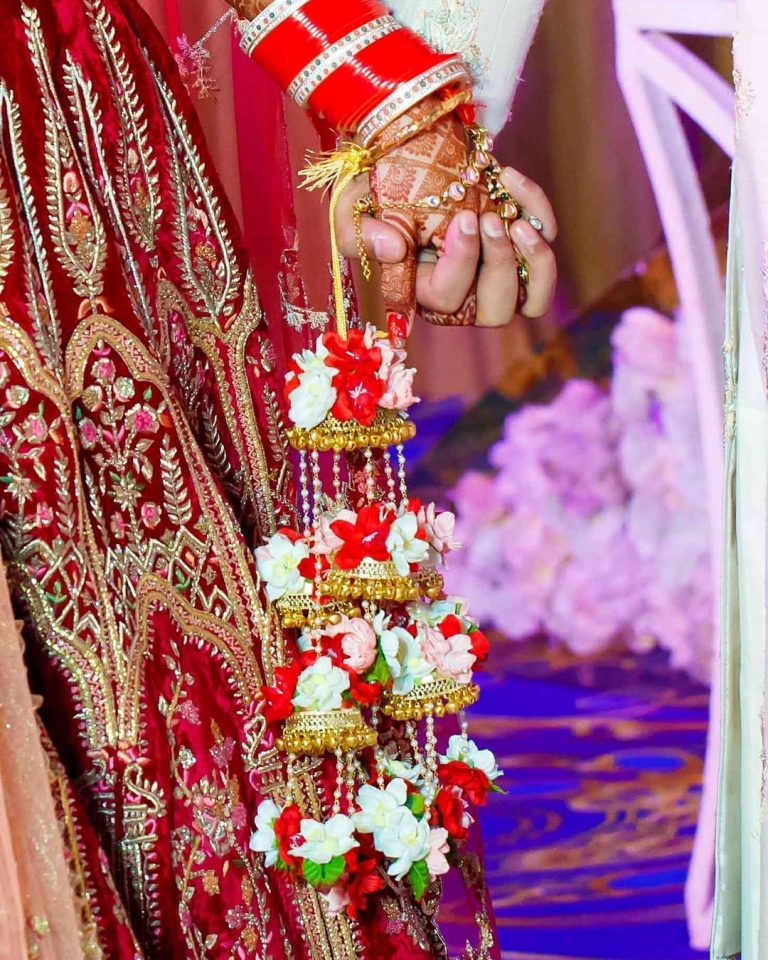 19+ Beautiful Floral Kaleere Designs Spotted On Real Brides Wish N Wed