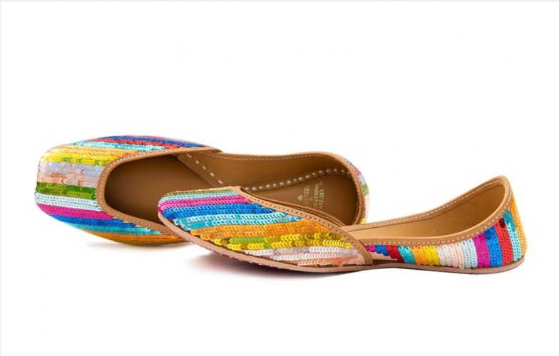 Kiran Rainbow Jutti main image 1